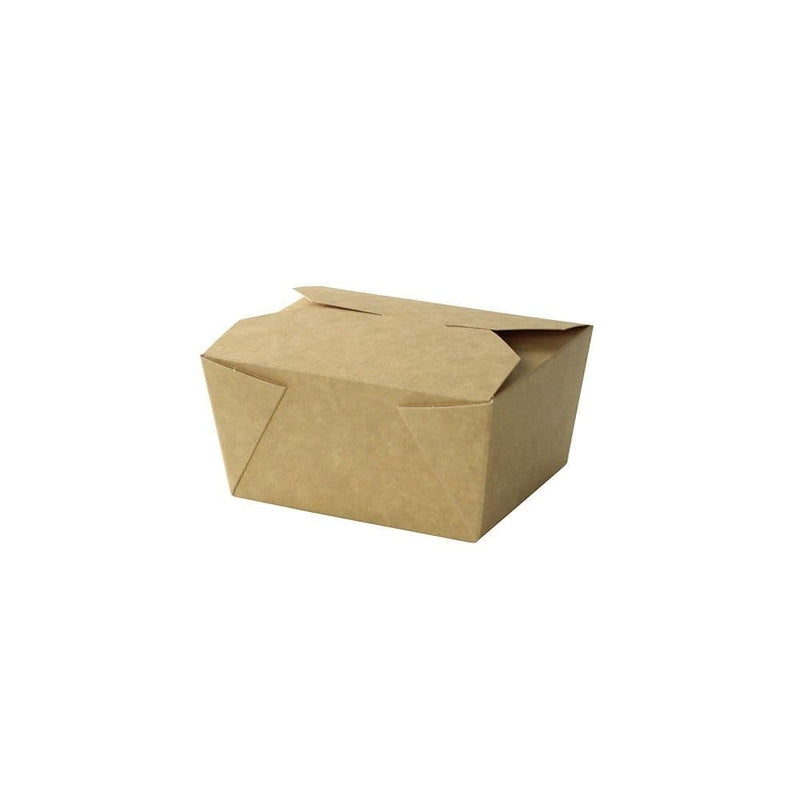 Take-away-Boxen aus Karton 600 ml, braun
