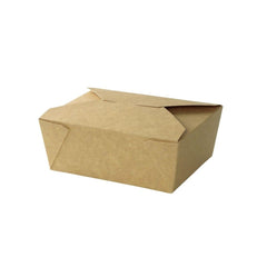Take-away-Boxen aus Karton 1150 ml, braun