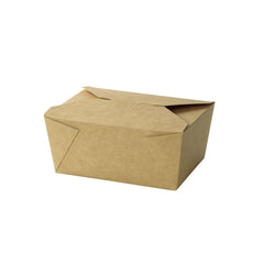 Take-away-Boxen aus Karton 1200 ml, braun