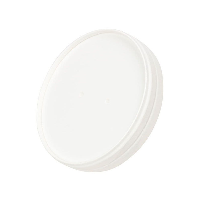 Membran-Deckel aus Karton Ø 114 mm, weiß
