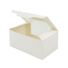 2er Cupcake-Boxen mit PLA-Fenster inkl. Einlage, weiß